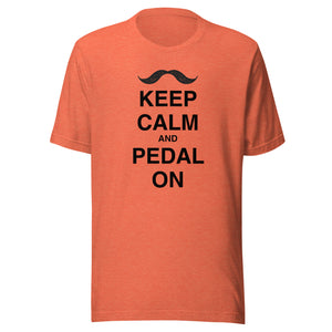 Keep Calm and Pedal On T-Shirt