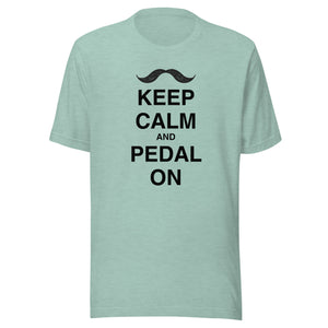 Keep Calm and Pedal On T-Shirt