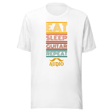 Load image into Gallery viewer, Eat, Sleep, Guitar, Repeat T-Shirt