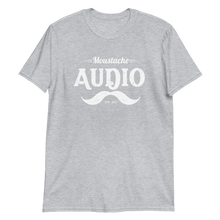 Load image into Gallery viewer, Moustache Audio White Logo T-Shirt