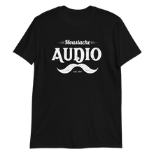 Load image into Gallery viewer, Moustache Audio White Logo T-Shirt